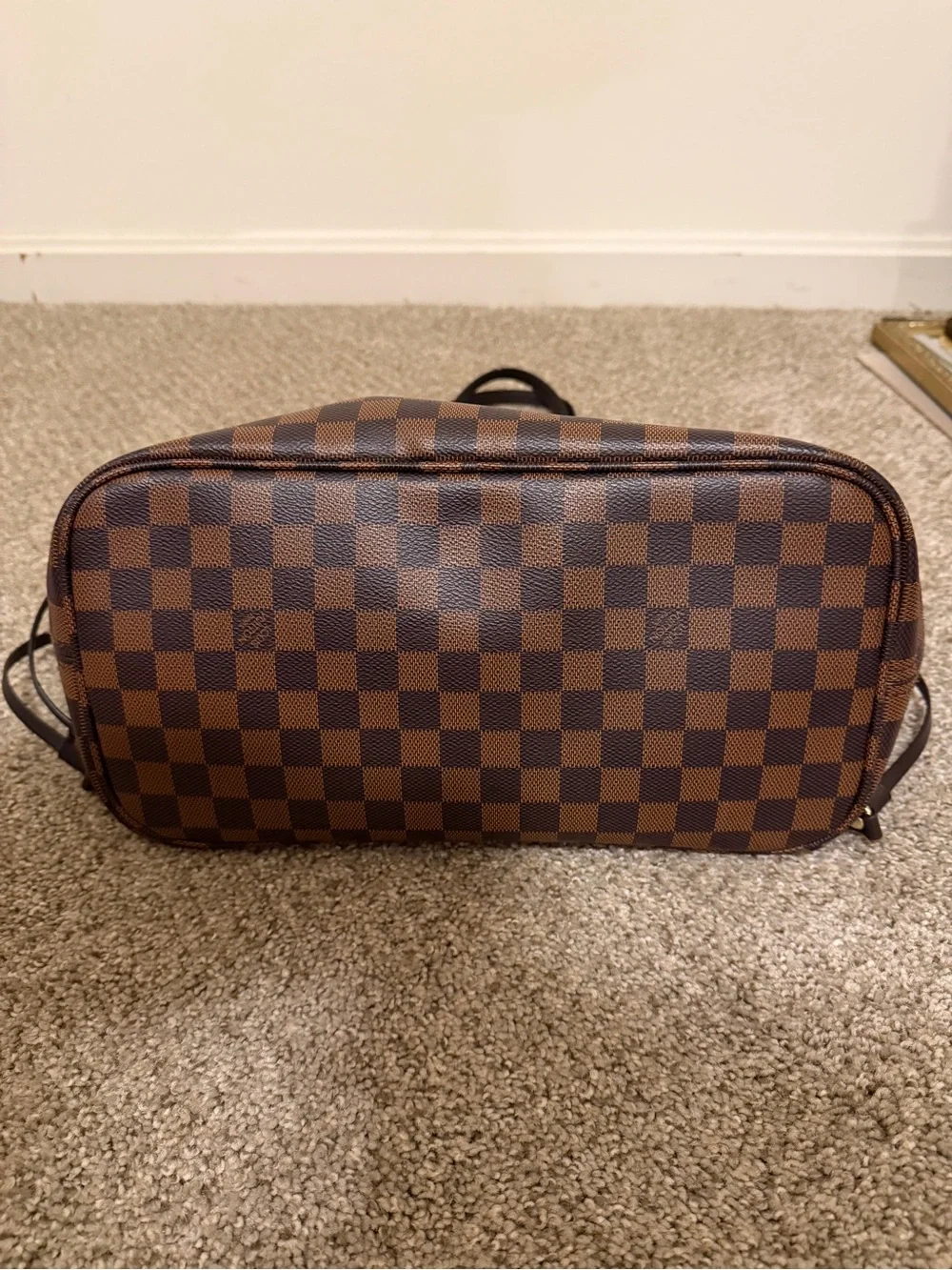 COPY- LV Brown Checkered Tote Handbag